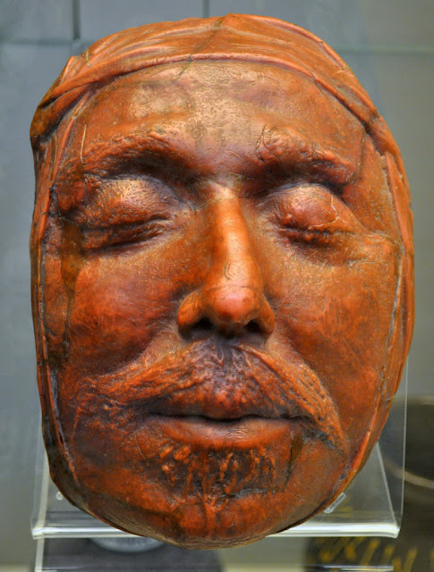 death masks of famous people history channel