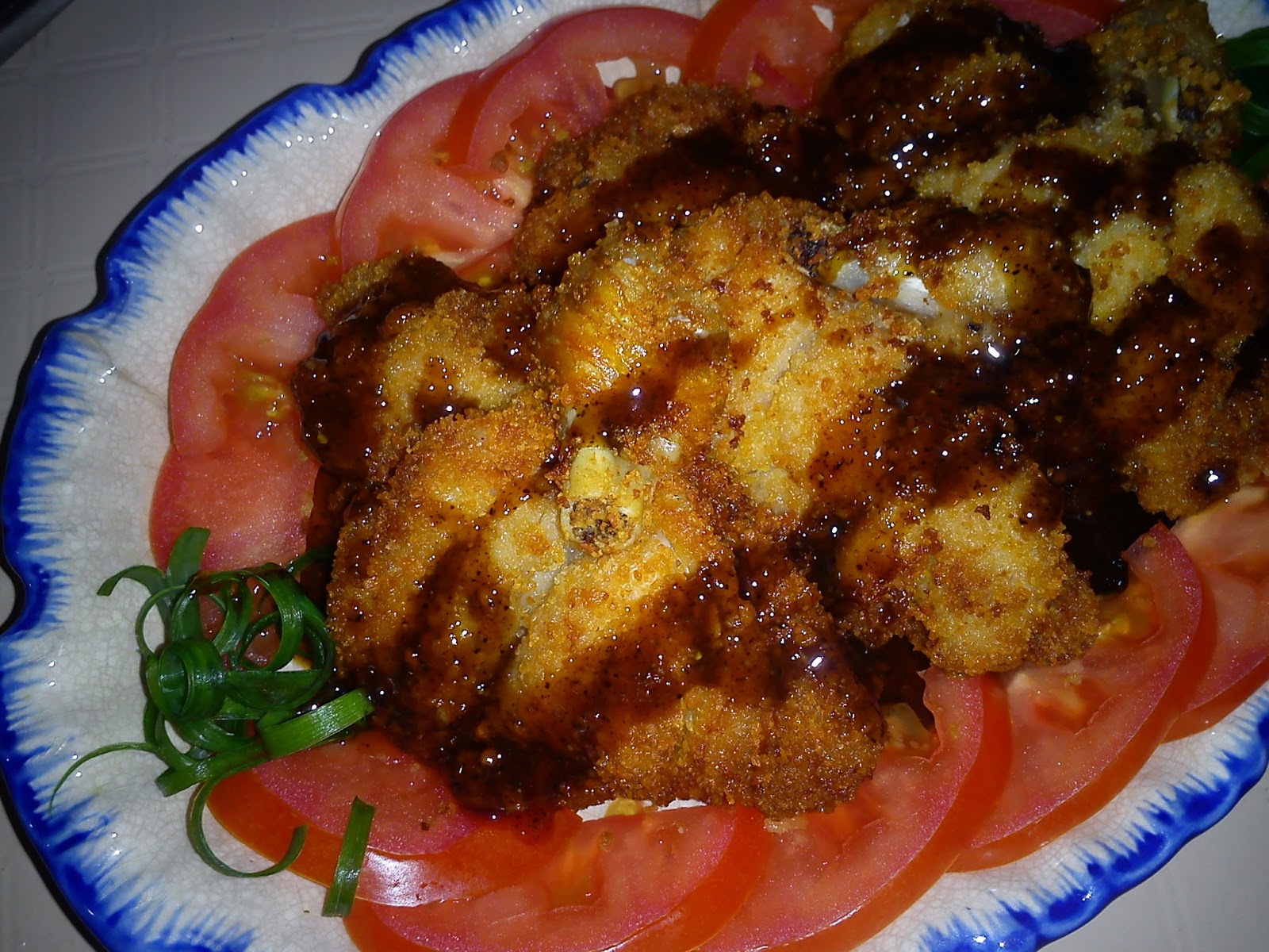 Cooking Pleasure CHICKEN CHOP WITH BLACK PEPPER HONEY SAUCE