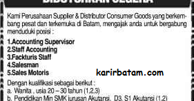 Lowongan Kerja Pt Karya Sukses Permata Lowongan Kerja Batam 2021