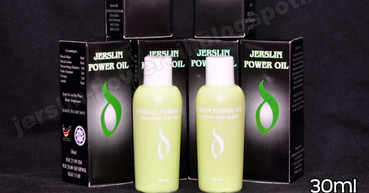 Jerslin Power Oil: Produk Jerslin Power Oil.