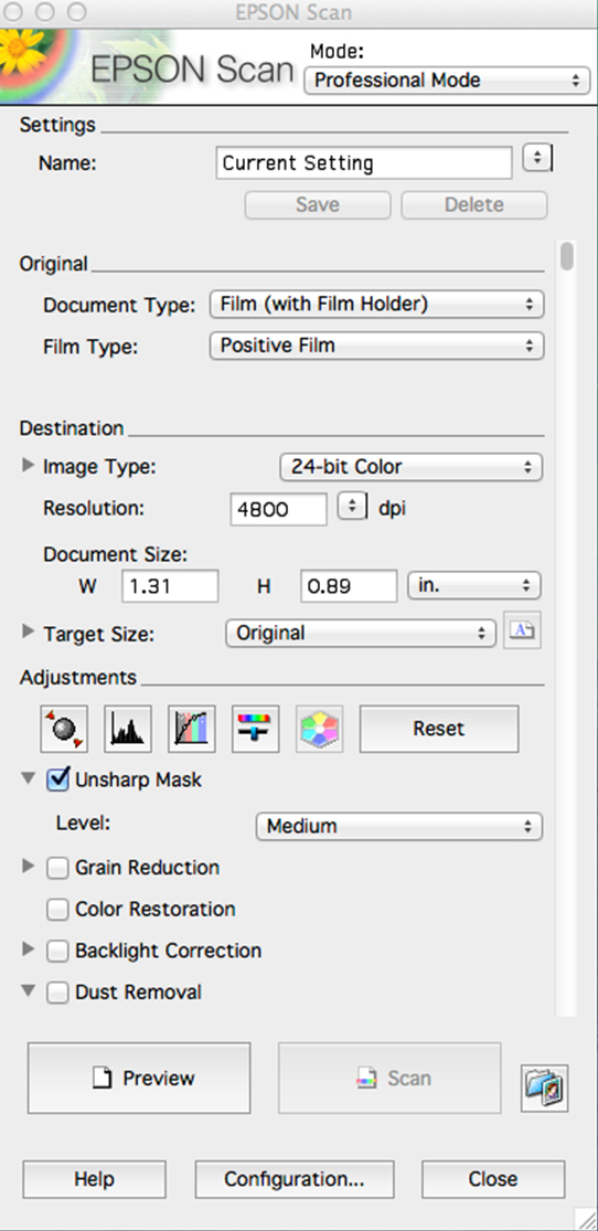 Scanline Scanner Software George Schaub's Photo Blog: Scanning Project 9-Scanning Software