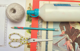 upcycled paper bunting tutorial