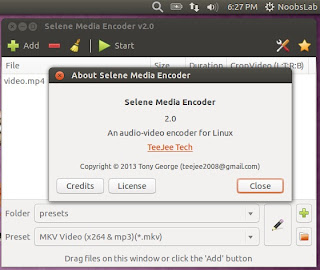 Install Selene Media Converter Untuk Ubuntu/Linux Mint/other