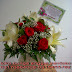 bunga meja ( bouquet bunga meja cassablanca)
