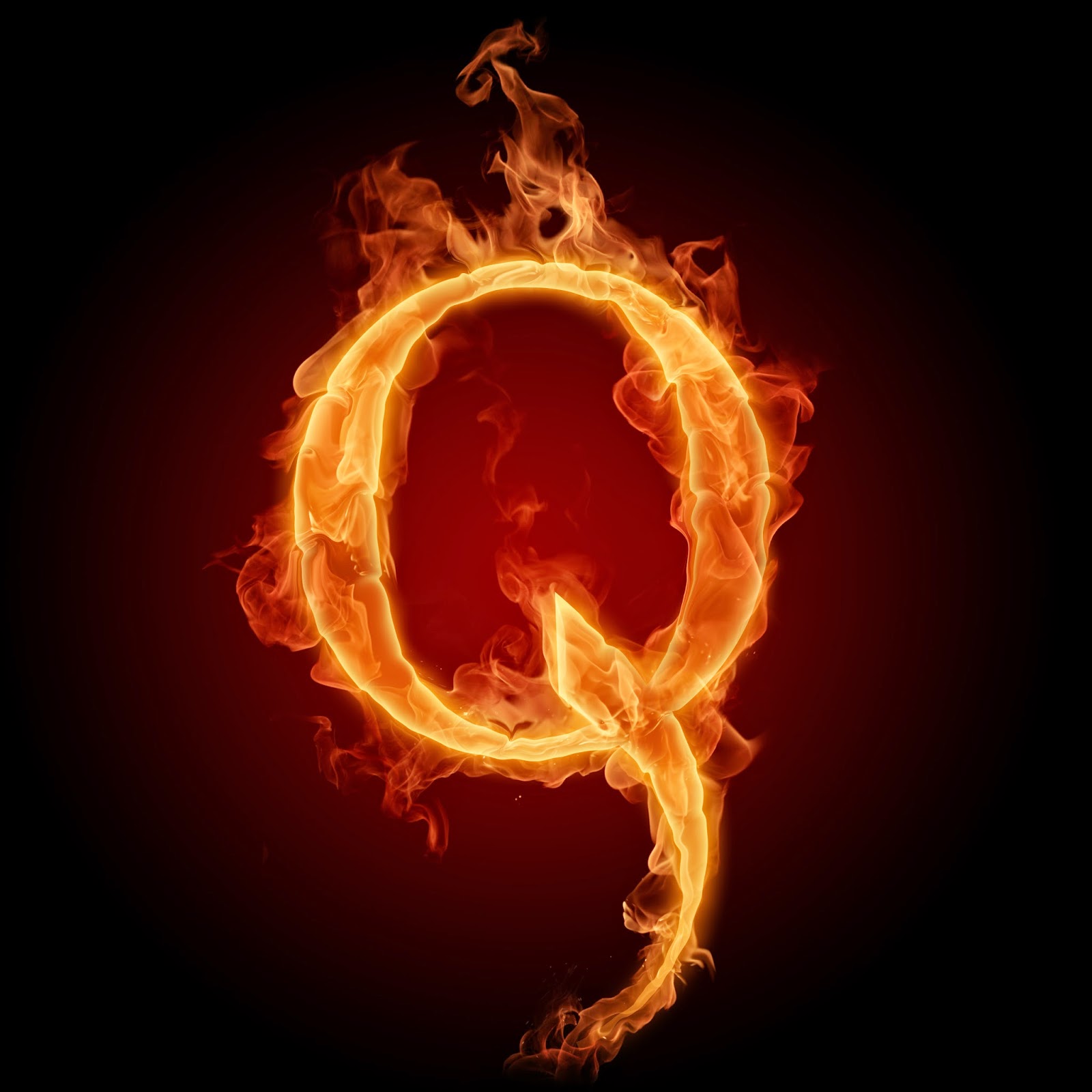 Free Burning Fire Letter Alphabet Naviwall