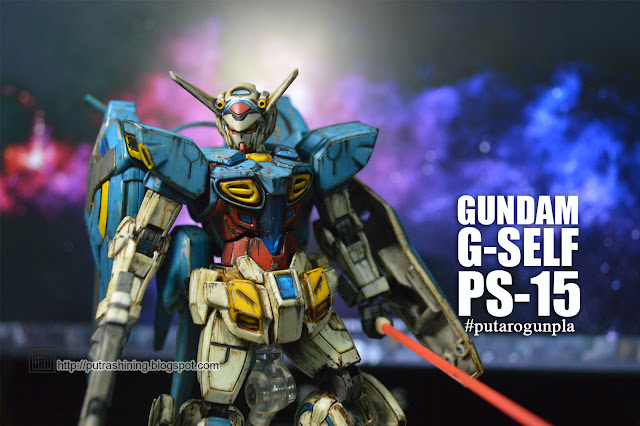 HG 1/144 GUNDAM G-SELF Custom Paint by Putra Shining