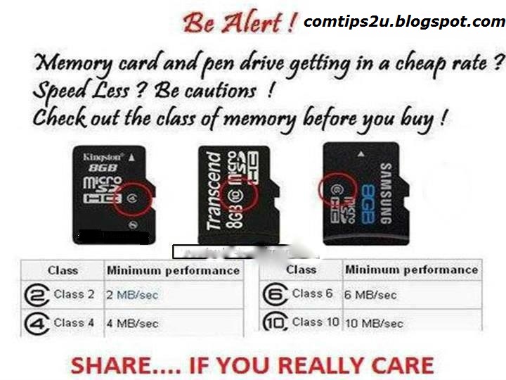 Free Computer Tips & Tricks What types of pen drive or memory card you