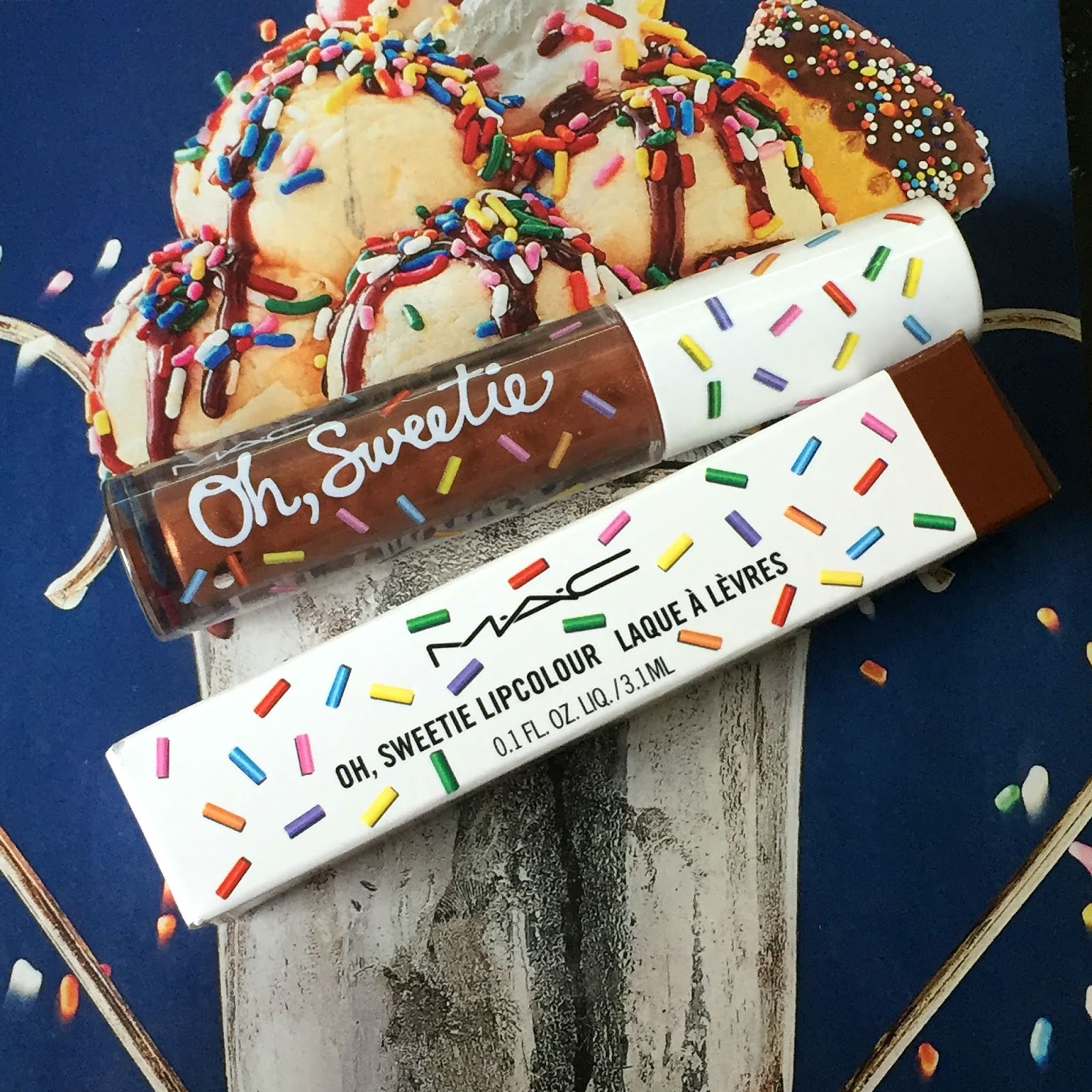 MAC Cosmetics Oh, Sweetie Lipcolour Review in Death By Chocolate