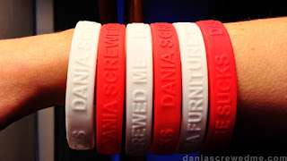 dania screwedme wristbands for page 1 part, 2012