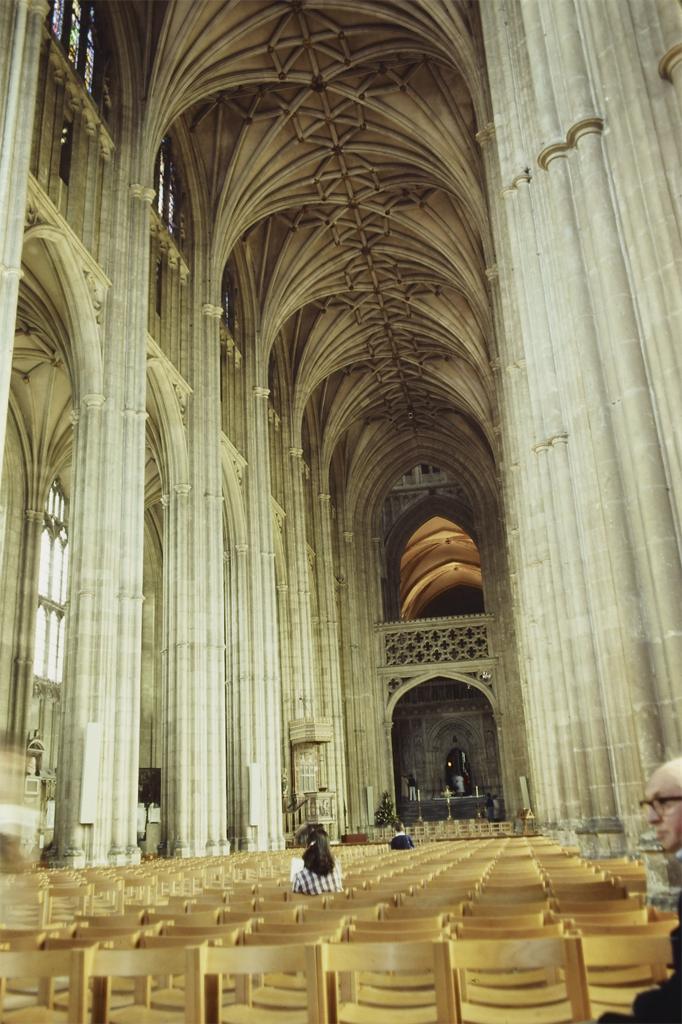 Art Before 1850 Canterbury Cathedral Nave