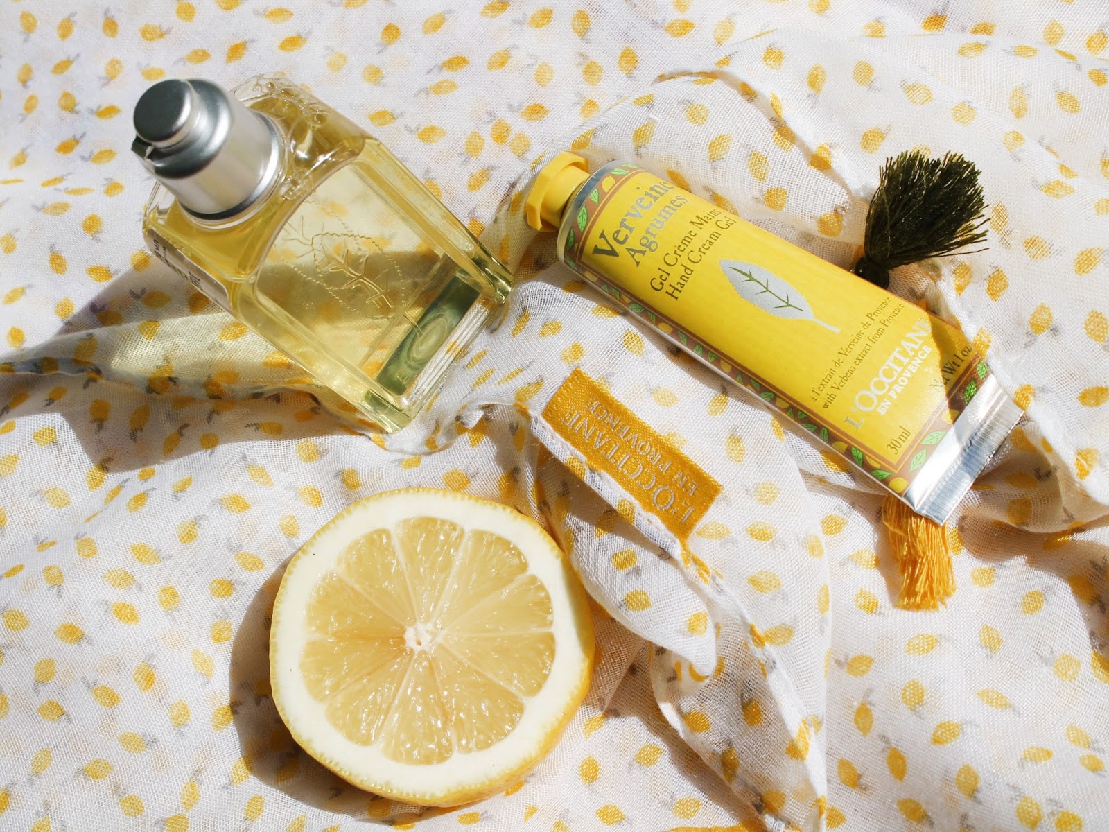 L'occitane Verveine Agrumes collection - обзор коллекции Вербена-Цитрус