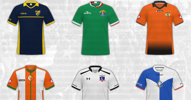 RBN Sports - Graphics: Especial Fútbol Chileno - Camisetas sin Auspicios
