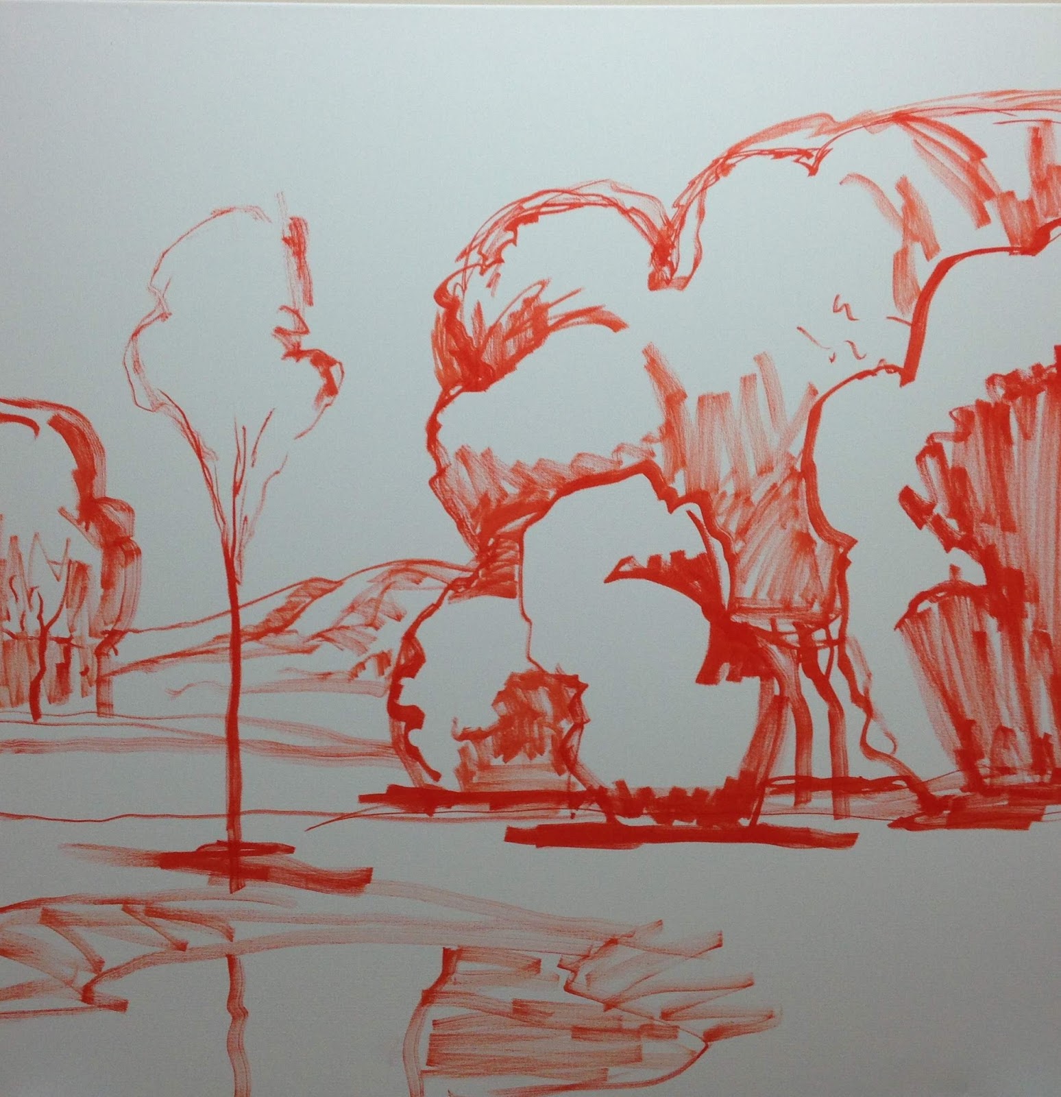 BRAD TEARE 269 Painting an Acrylic Underpainting, 1 of 4