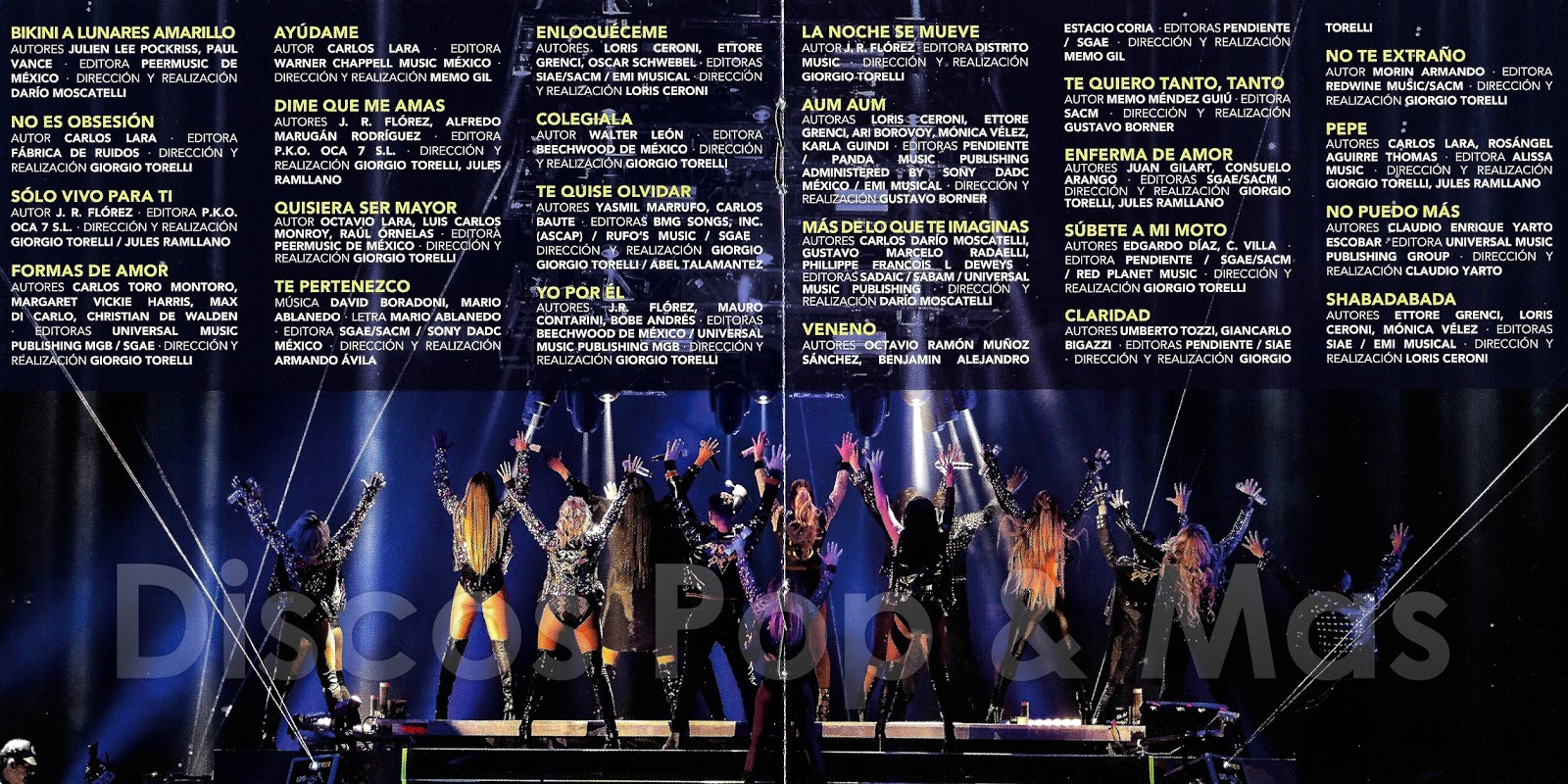 Discos Pop & Mas 90's Pop Tour Vol. 2