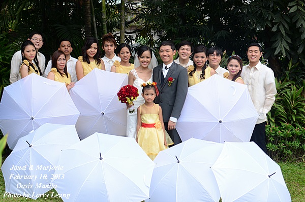 MarJonel Wedding at Oasis Manila
