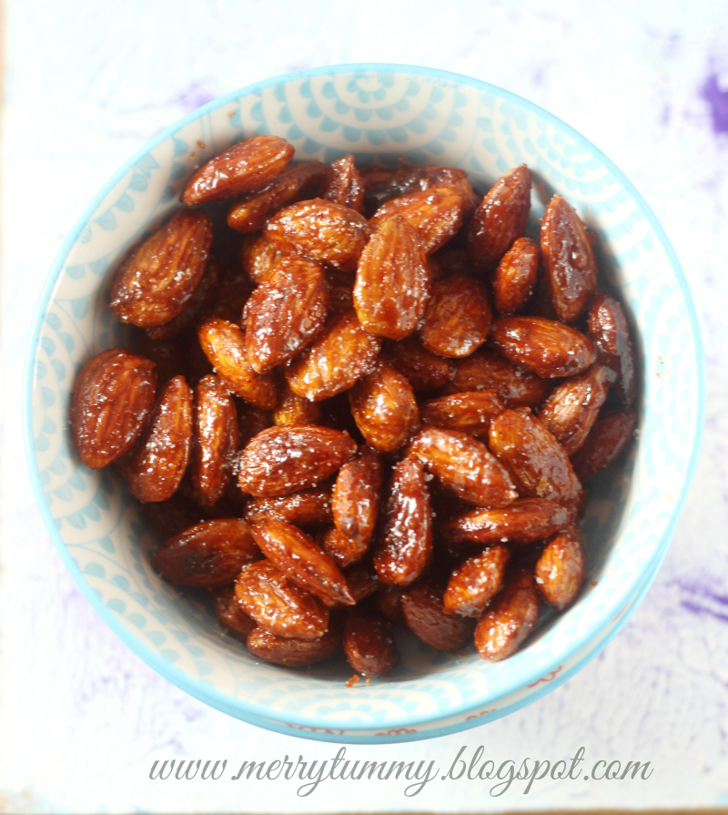 Merry Tummy Honey and Cayenne Pepper Roasted Almonds