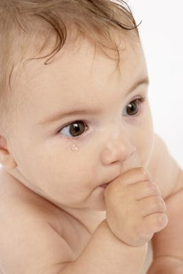 adorable baby, sucking thumb
