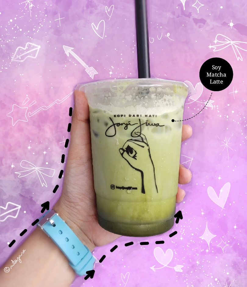 Soy Matcha Latte (by Kopi Janji Jiwa) Do you like food?