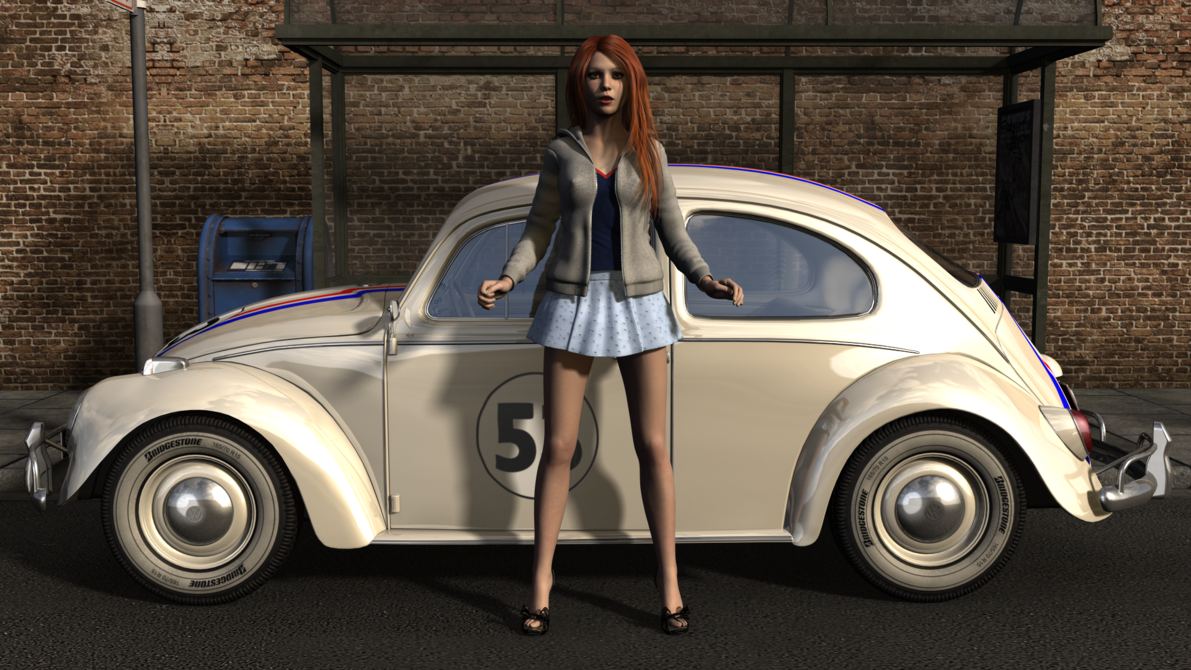 VOLKSWAGEN MAGGIOMODELLI VOLKSWAGEN................HERBIE E SEXY GIRL