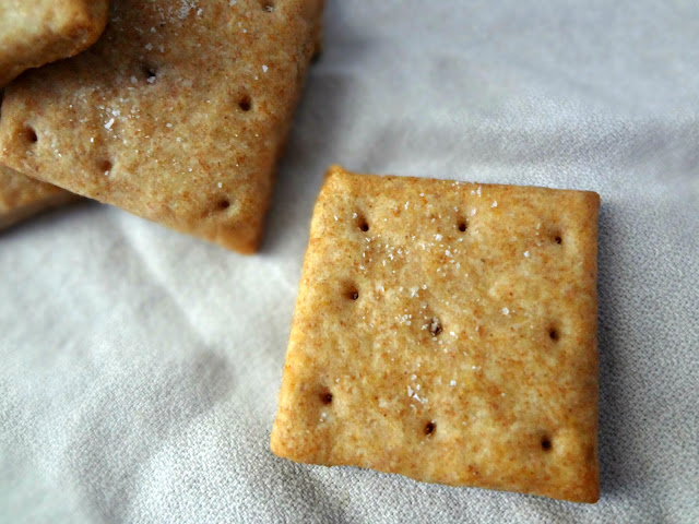 Homemade Whole Wheat Ritz Crackers