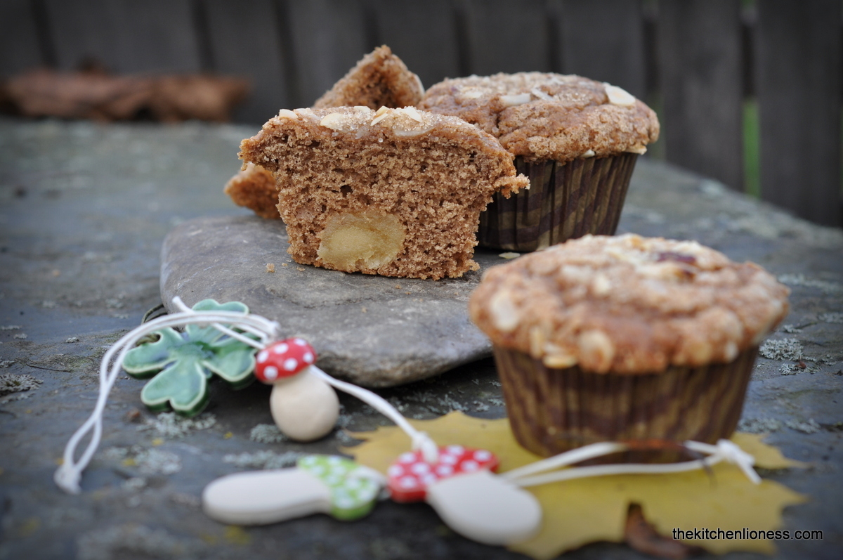 The Kitchen Lioness: Speculaas Muffins with Marzipan - Spekulatius ...