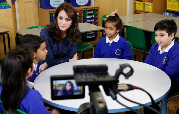 Catherine, Duchess of Cambridge has urged Britain¹s schools to do more to provide emotional support for children to give them the resilience to cope with life¹s challenges.
