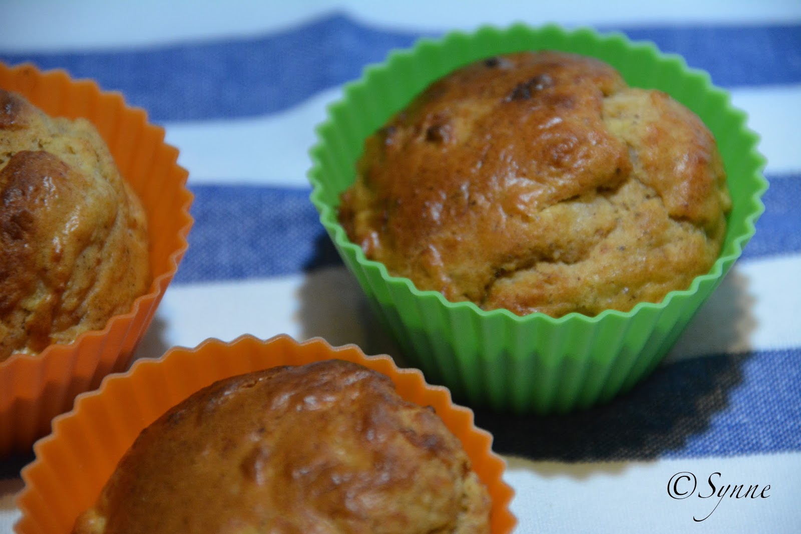 ganske enkelt Bananmuffins uten sukker