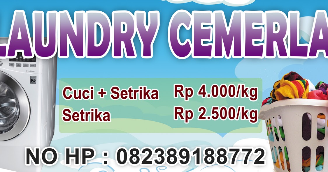 Bikin Spanduk Laundry di Pekanbaru Print Corner
