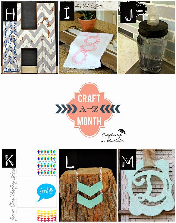 A-Z of Craft Month | Crafting in the Rain
