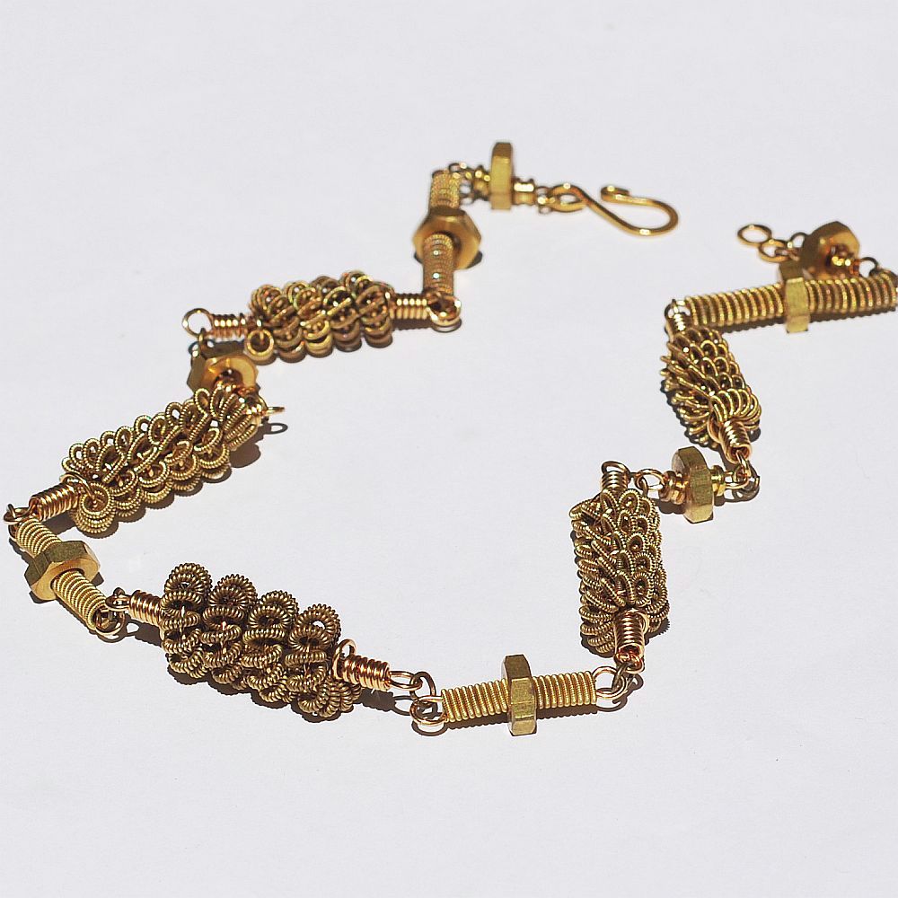 Guitar String Jewelry by Tanith Rohe Guitar String Jewelry Brass