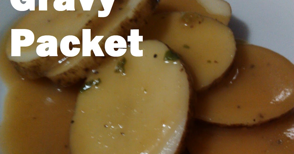 My American Confessions Wednesday DIY Brown Gravy Packet