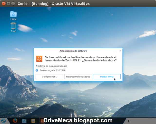 DriveMeca instalando Zorin OS 11 Core paso a paso