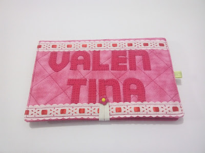 Capa para caderneta de vacina Valentina