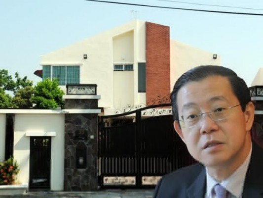 Addin Ini Nilaian Sebenar Banglo Lim Guan Eng