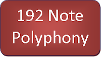 192 note polyphony