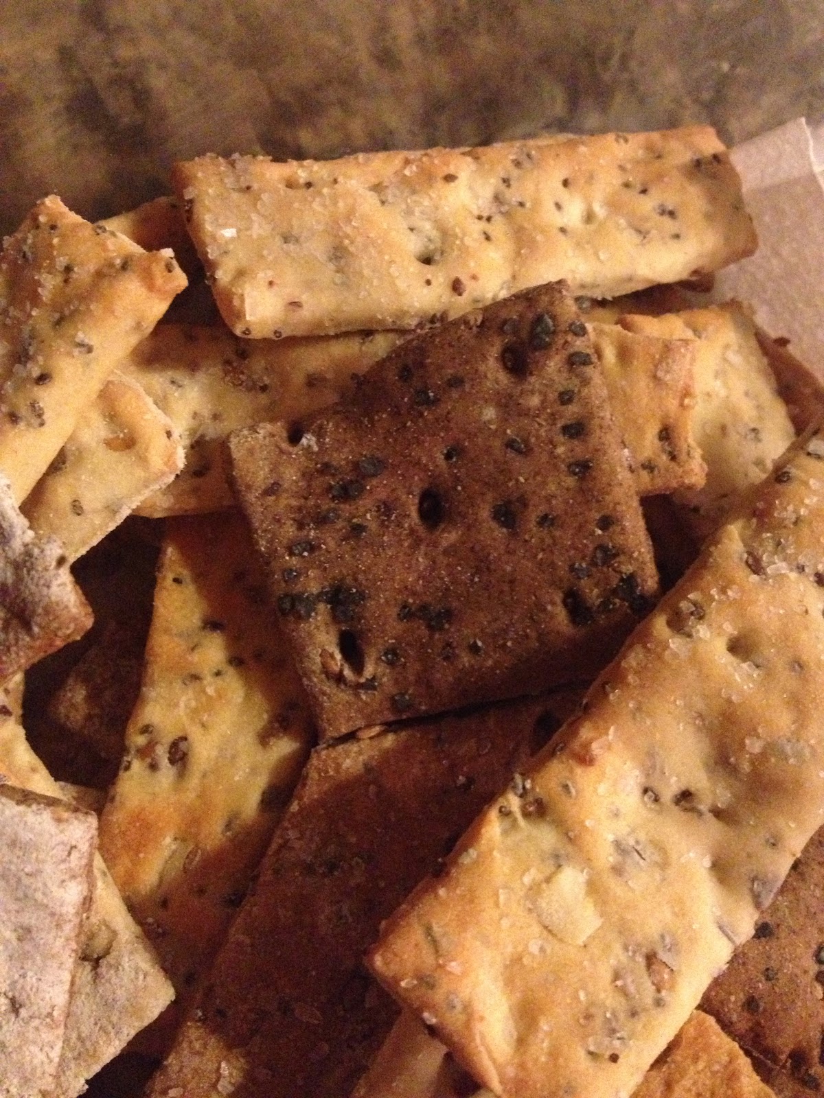 Third Sunday Dinner Blog: Whole Grain Crackers, Tasty, Easy, and Good ...