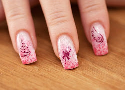 nail designs own nails acrylic stand grow