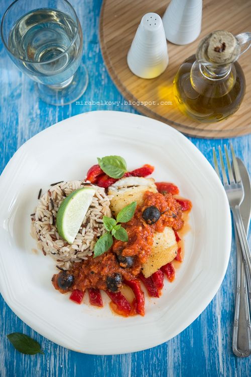 Mirabelkowy blog Halibut a la Veracruz