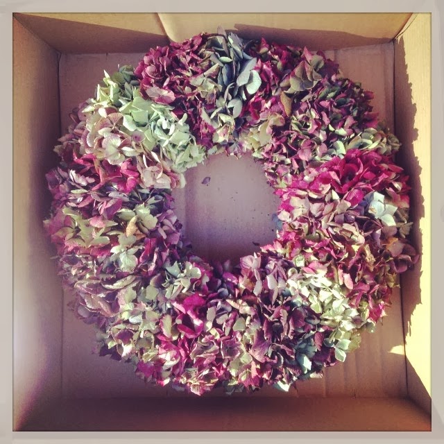 corona de hortensias sally hambleton