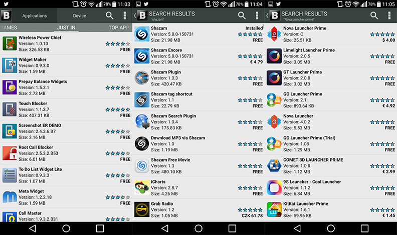 New BlackMart Alpha v3.49 - Android Reviews & Full Specs