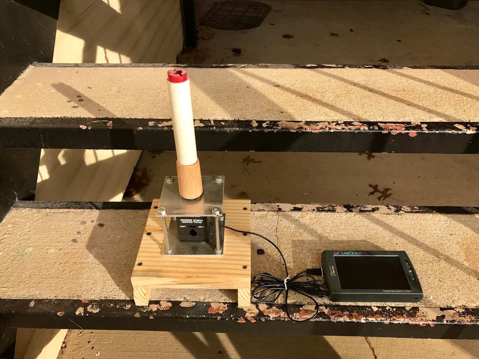 Rocketeer's Corner Measuring the thrust of rocket motors...