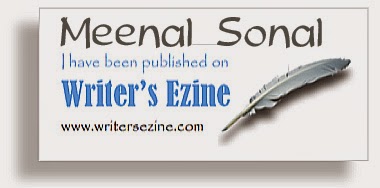Published @Writer's Ezine Feb'15