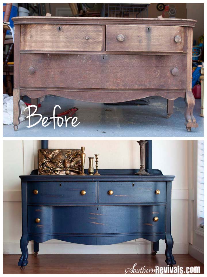 Uncle Joe S 1800 S Dresser Makeover Southern Revivals