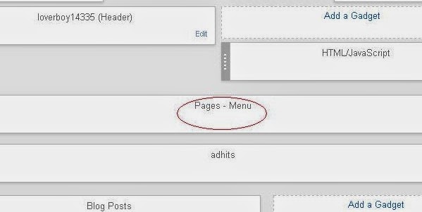 make pages in blogger