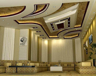 Unique false ceiling designs made of gypsum board