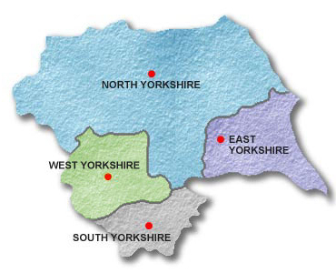Yorkshire Map 