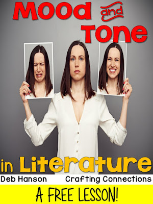 This free mood and tone lesson features vocabulary words, a writing activity, and an author's tone anchor chart.