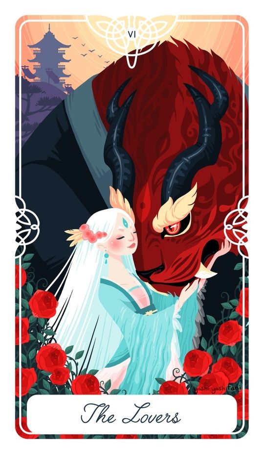 Via Tarot Os Enamorados Via Tarot Os Enamorados