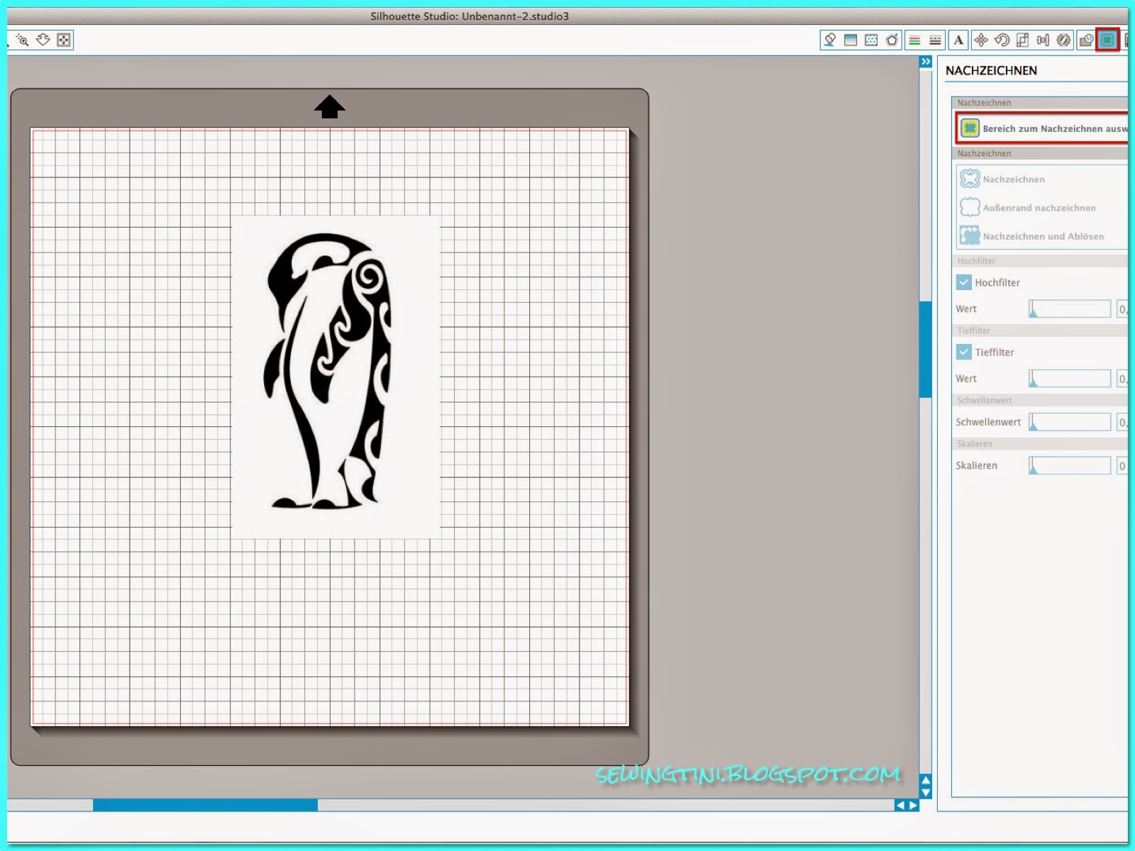 Tinis Plotter-Tutorials - Folge 4 - das Nachzeichnen