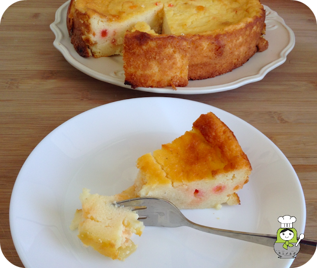 Migliaccio napolitano: tarta de queso y sémola